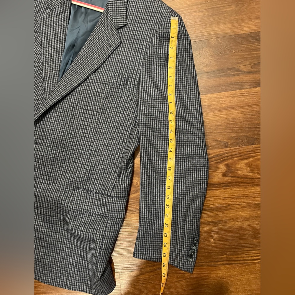 NWOT Vintage Neiman Marcus Wool/Cashmere Hickey-Freeman Collection Blazer Size L - Picture 11 of 13